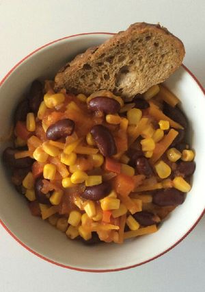 A picture of Vegetarian Chili.