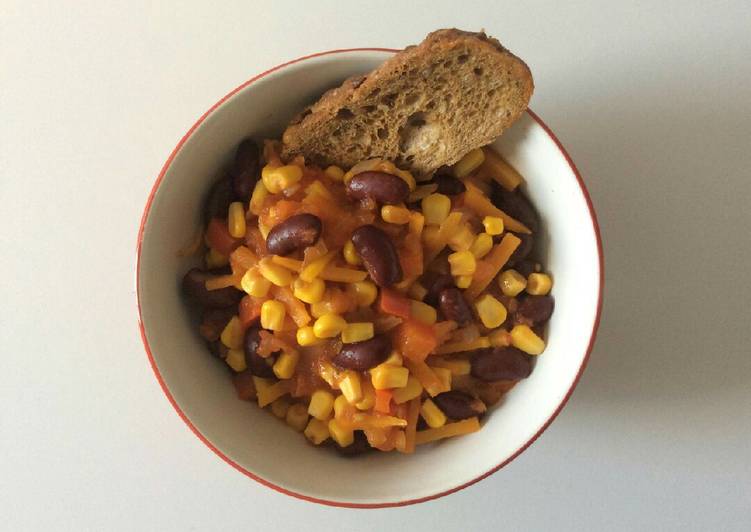 Easiest Way to Prepare Super Quick Homemade Vegetarian Chili