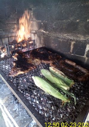 Una foto de Matambre a la parrilla