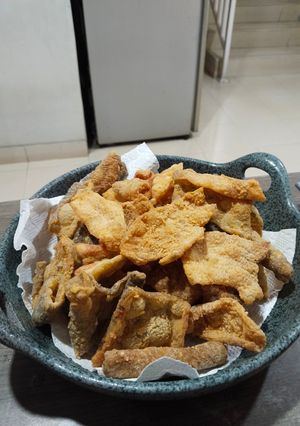 Foto resep Salmon skin krispy
