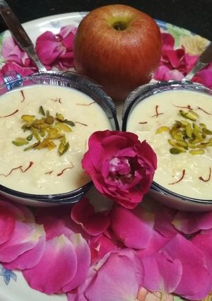A picture of Apple Rabri.