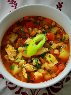 Vásárhelyi csirkeleves 🇭🇺🌶👌 recept fotója