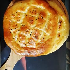 A picture of Turkish Pide Bread(ترکش نان).