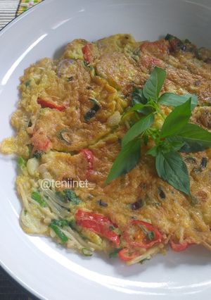 Foto resep Telur Dadar Gobal Gabul Jamur