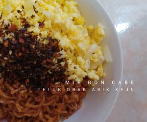 Ini Caranya Mie Bon Cabe Telur Orak Arik Keju Paling Enak