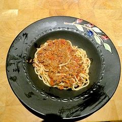 A picture of Quick Mock Bolognese Sauce.