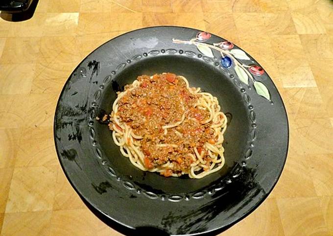 Steps to Make Jamie Oliver Quick Mock Bolognese Sauce