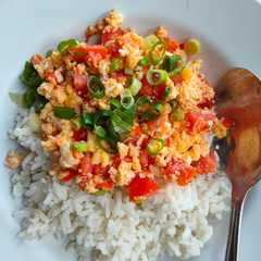 รูปของ Scramble telur tomat