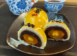 蛋黃酥 的食譜成品照片