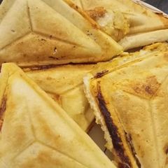 Pizza sandwiches A picture of Pizza sandwiches.