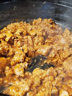 A picture of My Ground Turkey/Beef Taco Meat.