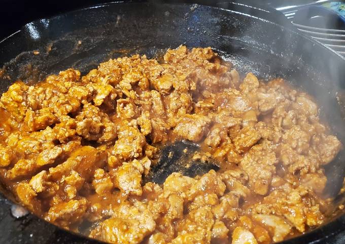 My Ground Turkey/Beef Taco Meat