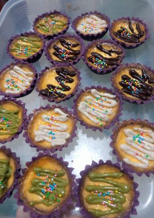 Foto resep Egg tart ubi ungu