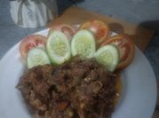 Gambar krengsengan daging cengkeh