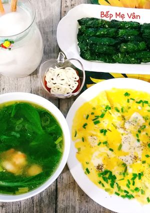 Hình của món Mâm cơm gia đình thời Covid 19.