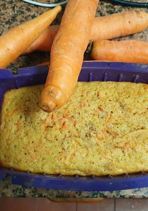 Una foto de Budín de zanahoria vegano 🥕