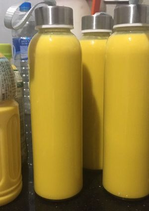 Hình của món Sữa bí đỏ thơm ngon.