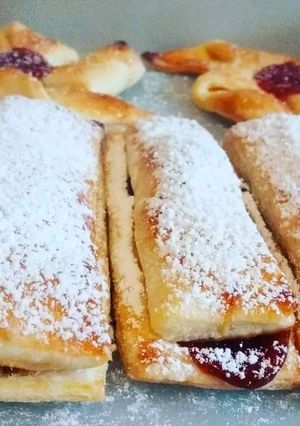 Una foto de Hojaldre para facturas