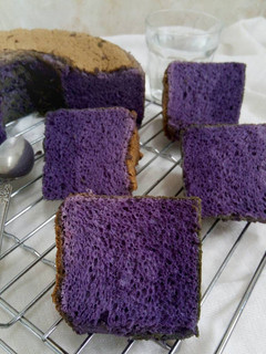 Foto resep Taro Angel Food Cake