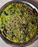 Green peas dhokla