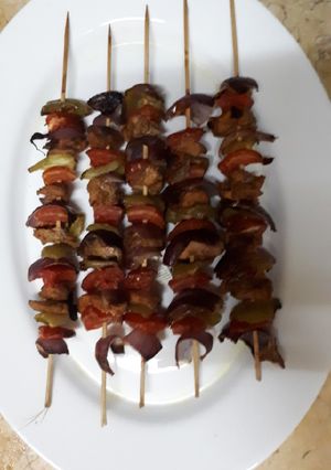 صورة لوصفة شيش طاووق