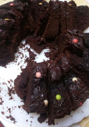 Foto resep Black forest pondan