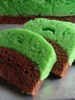 Foto resep Brownies cokelat pandan keju