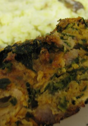 A picture of Chicken Meatloaf.
