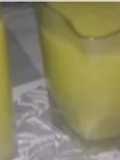 عصير قرع اخضر وليمون وافوكا