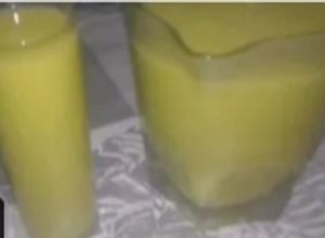 صورة لوصفة عصير قرع اخضر وليمون وافوكا