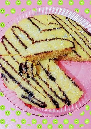 عکسی از دستور کیک لیمو 🍋