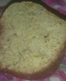 Budín de naranja, banana y miel
