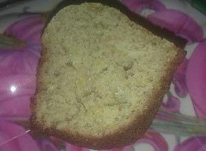 Una foto de Budín de naranja, banana y miel