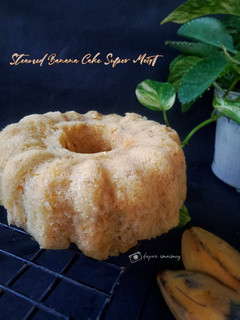Foto resep Steamed Banana Cake Super Moist