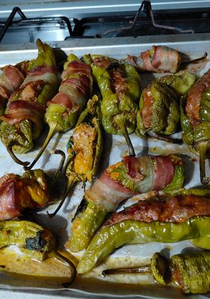 Foto di Friggitelli ripieni carne