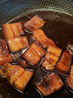 A picture of Red braised pork.