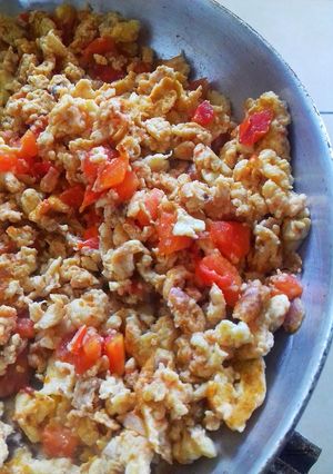 A picture of Tomato Scrambled Eggs #Ramadhancontest.
