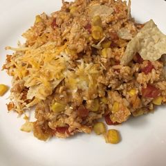 A picture of Nacho chicken casserole#mycookbook.