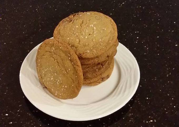 Simple Way to Make Favorite Salted Camel Milk Chocolate Chunk Cookies