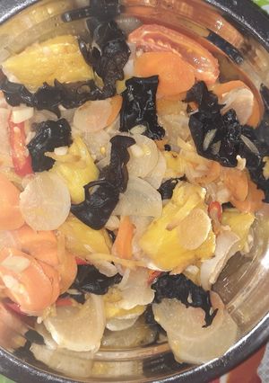 Foto resep Nanas cha jamur / chau son