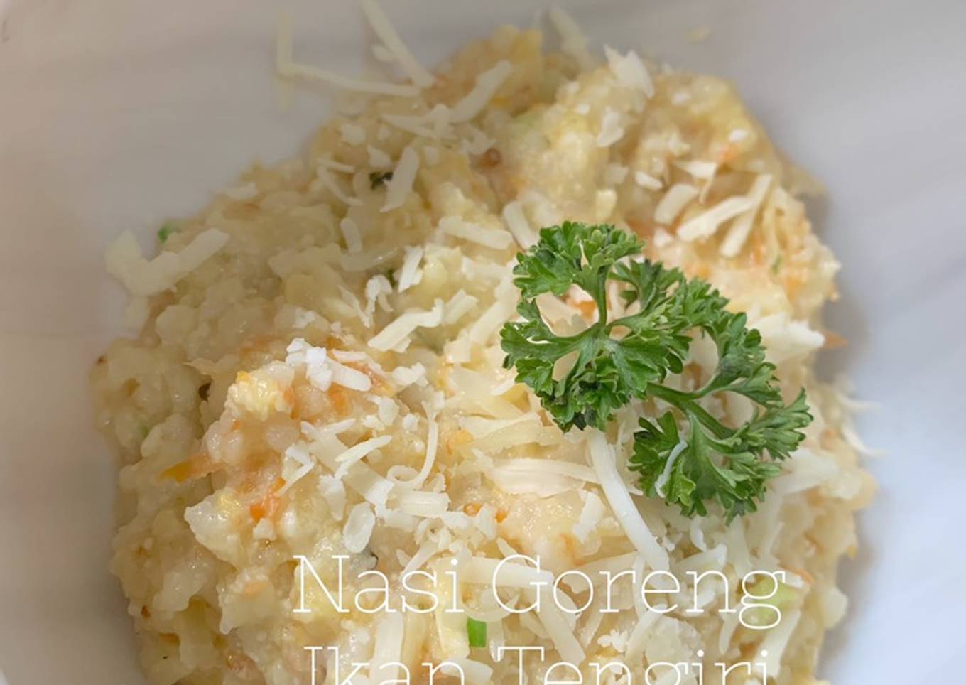 Nasi Goreng Ikan Tengiri (MPASI 8Mo+)