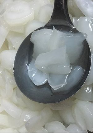 Hình của món Mứt thốt nốt(lốt).