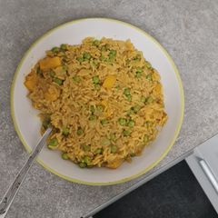 A picture of Spicy rice.