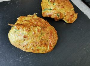 Une photo de Beignets de courgettes à l'air fryer