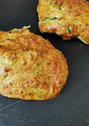 Une photo de Beignets de courgettes à l'air fryer