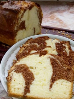Una foto de Budín marmolado sin tacc