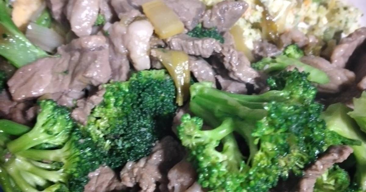 Comida china: carne de res con brócoli en solo 30 min