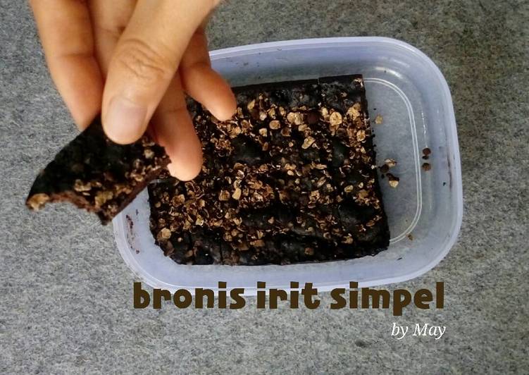 Resep Bronis Irit Simpel yang sempurna