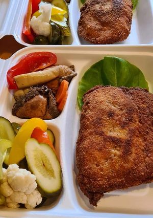 O poză a rețetei Cordon bleu.