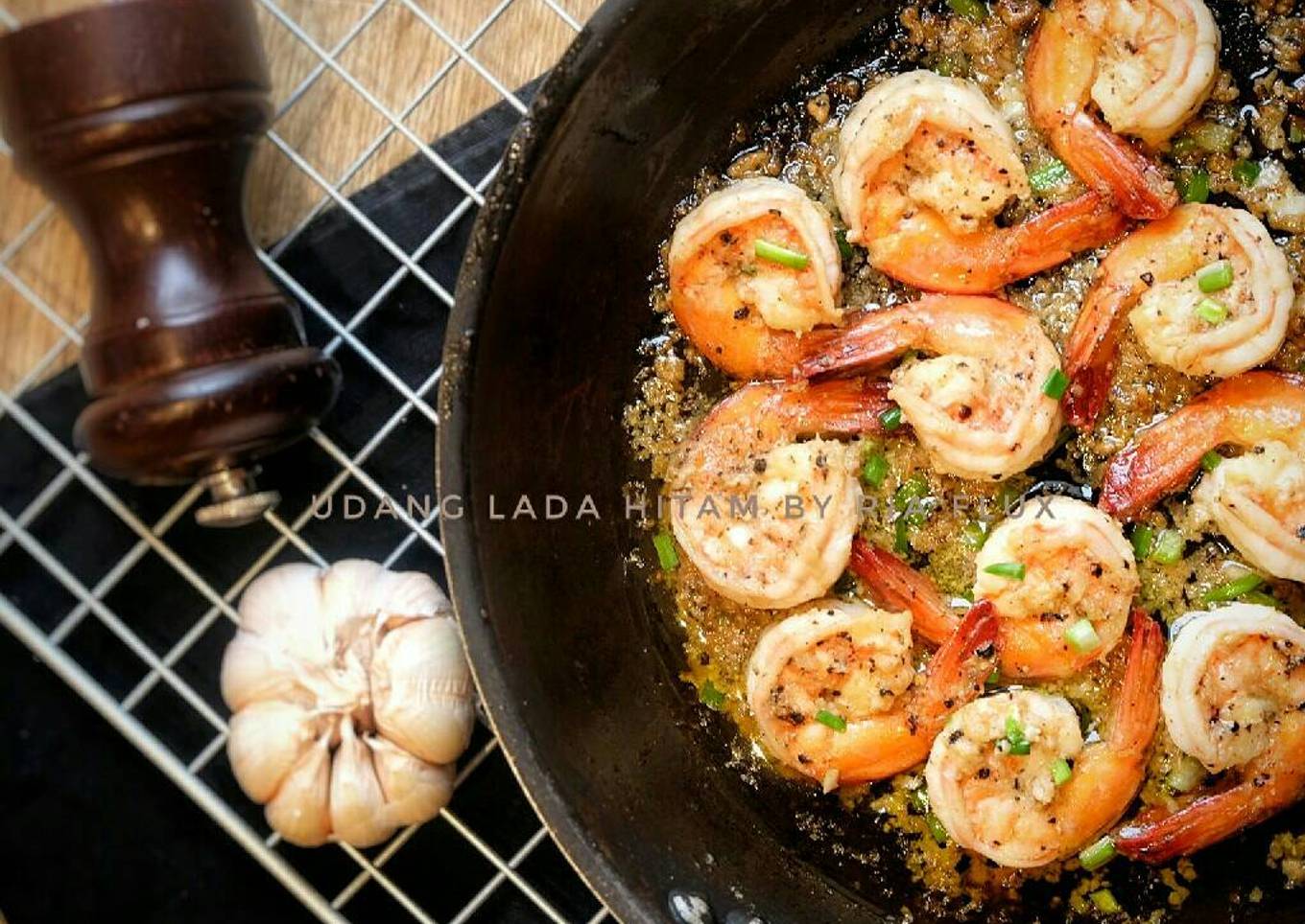 Udang Lada Hitam #BantuMantenBaru